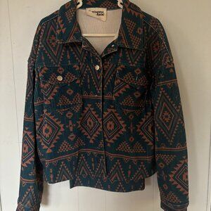 Savannah Jane Patterned Corduroy Jacket